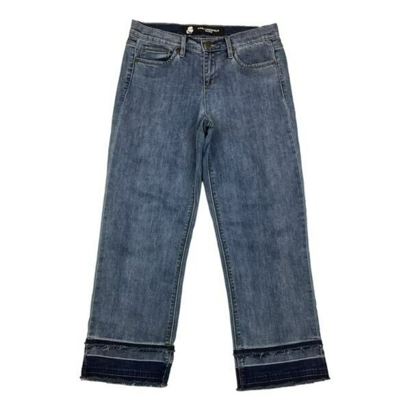 Karl Lagerfeld Paris Womens Cropped Jeans Size 4 - Picture 1 of 12